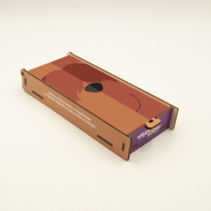 mangiatelefono scatola in legno per giocare metti via il cellulare e gioca free mobile