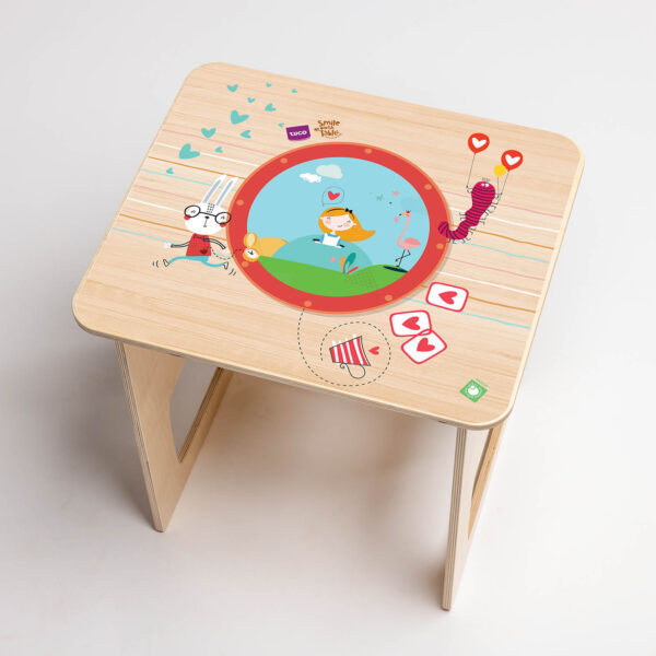banco da lavoro montessori, tavolo in legno per bambini montessoriano
