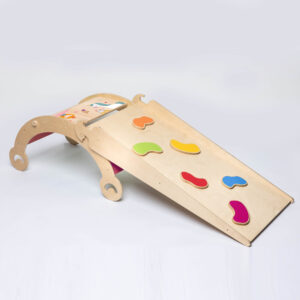 Tavola Montessori Balance Board in Legno. Balance Montessori antiscivolo.