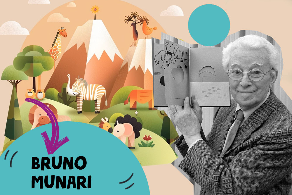 Bruno Munari pedagogia, Bruno Munari creatività bambini, gioco per l'infanzia, Munari fantasi nell'infanzia